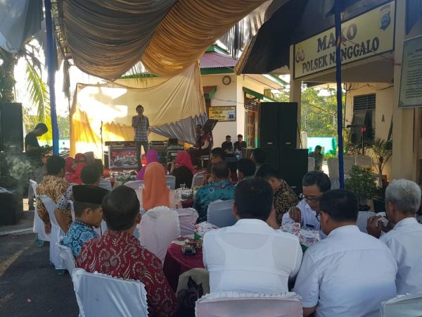 Pengurus Yayasan Darul Maarif dalam Syukuran Sertijab Kapolsek Nanggalo Padang